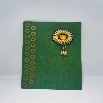 Handmade Craft Paper Gift Card – Personalized & Artistic Design