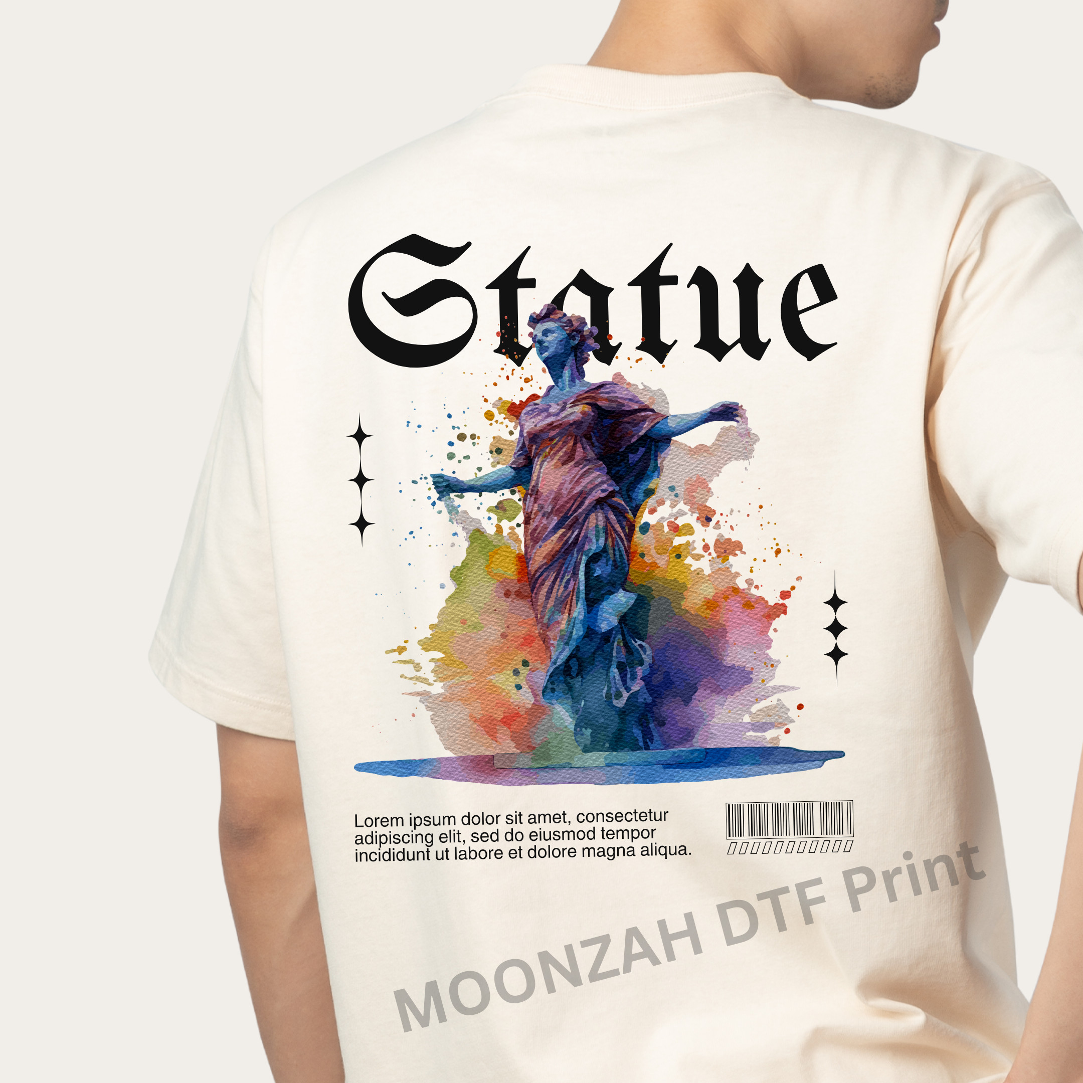 T-Shirt DTF print || 1012
